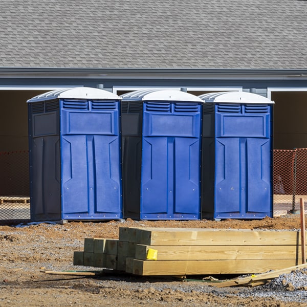 are there any restrictions on what items can be disposed of in the portable toilets in Pelican MN